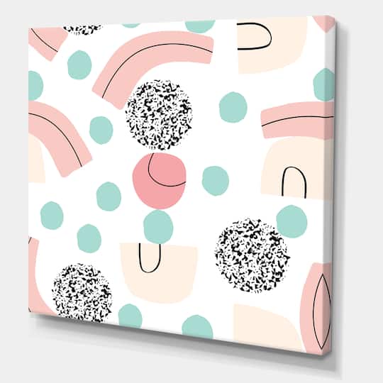 Designart - Organic and Elements In Pastel Tones